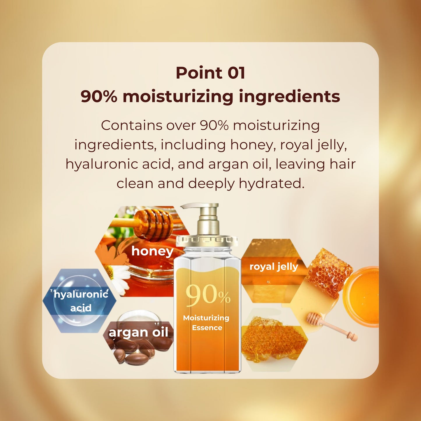 &honey Melty Moist Repair Shampoo Step 1.0- 14.9 fl oz (440ml)