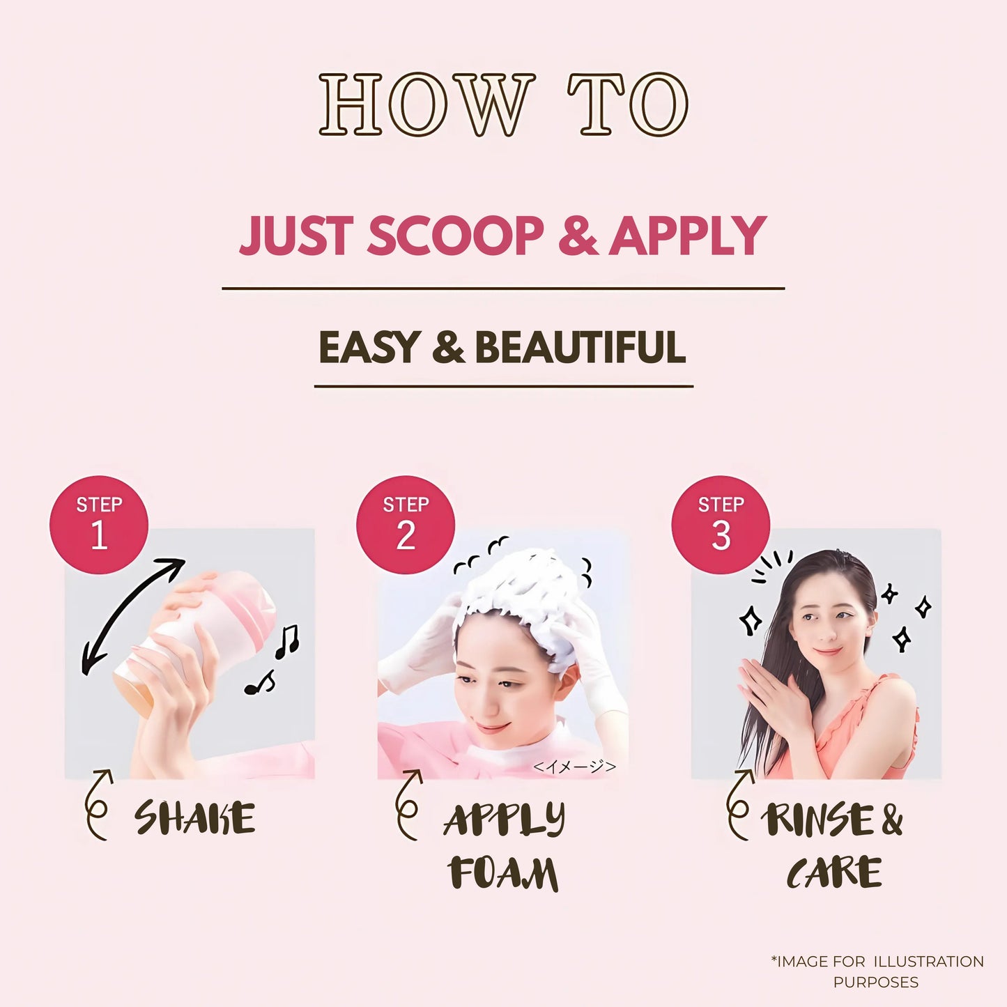 Hoyu Beautylabo Whip Foam Hair Color Kit – Sweet Brown Japanese Hair Dye Made in Japan