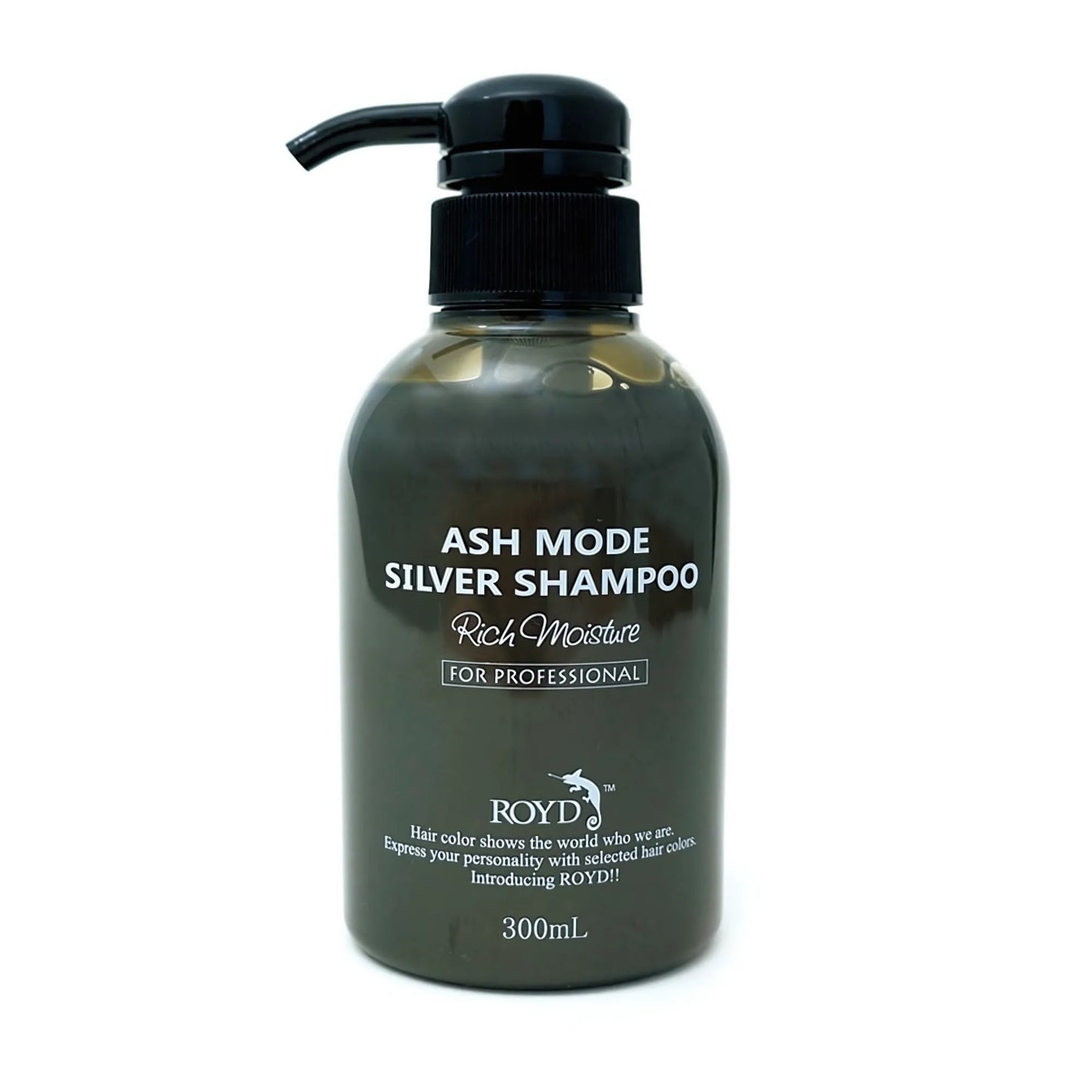 ROYD Color-Depositing Silver Shampoo 10.1 fl oz (300 mL) – Neutralizes Yellow Tones & Maintains Cool Ash Shades Japanese Hair Color Shampoo Made In Japan