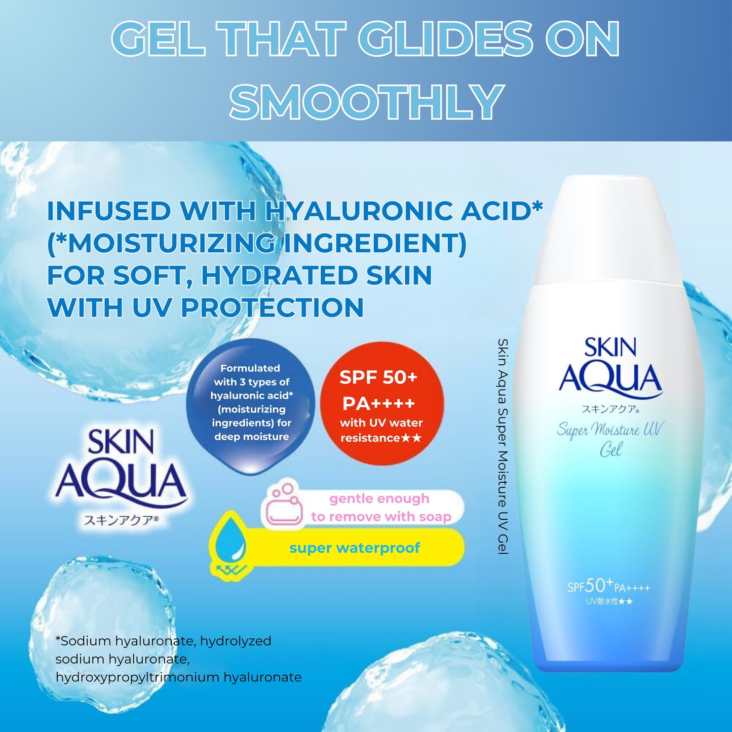 Skin Aqua Super Moisture UV Gel 3.9fl oz (110g) - SPF50+/PA++++
