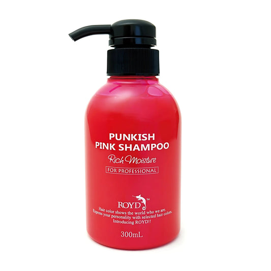 ROYD Color-Depositing Pink Shampoo 10.1 fl oz (300 mL) – Maintains Vibrant Pink Hair & Prevents Yellowing Japanese Hair Color Shampoo Made In Japan