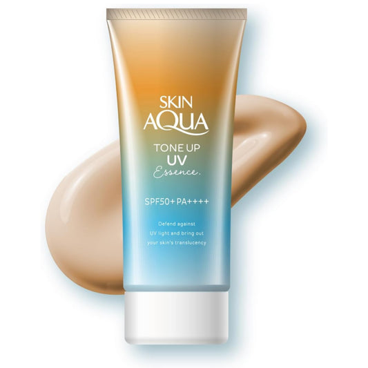 Skin Aqua Tone Up UV Essence Sunscreen, Latte Beige, 2.8 oz (80 g) - SPF50+/PA++++