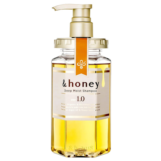&honey Deep Moist Hair Shampoo Step 1.0- 14.9 fl oz (440ml)