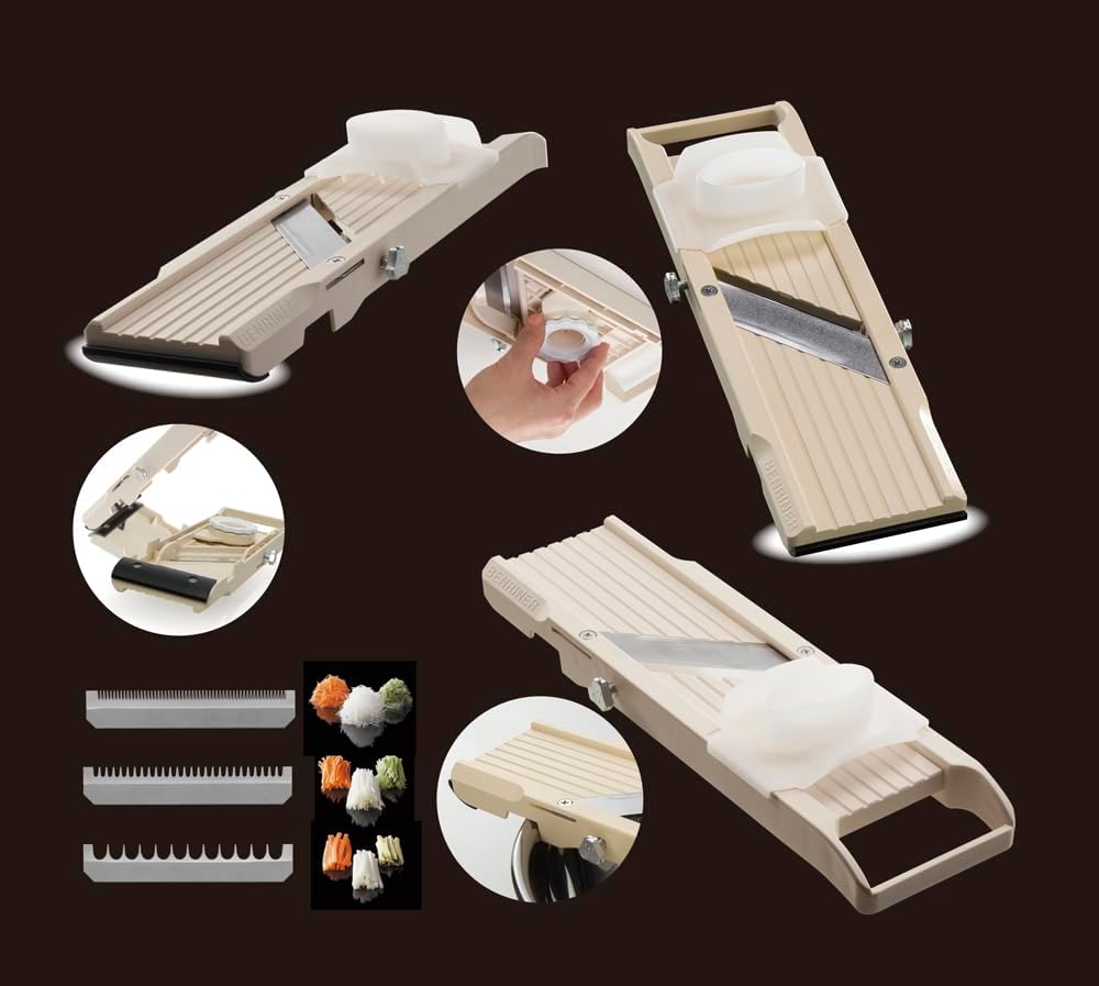 Benriner Mandoline Slicer No.64 (6.4cm), Beige
