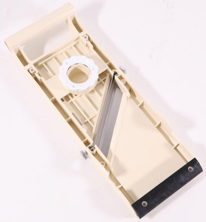 Benriner Mandoline Slicer 9.5cm Beige | 3 Stainless Steel Blades & Safety Guard