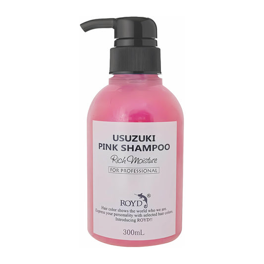 ROYD Color-Depositing Light Pink Shampoo 10.1 fl oz (300 mL) – Maintains Soft Pastel Pink Hair & Prevents Yellowing  Japanese Hair Color Shampoo Made In Japan