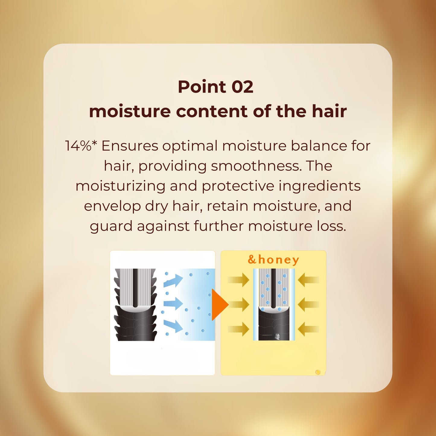 &honey Melty Moist Repair Shampoo Step 1.0- 14.9 fl oz (440ml)