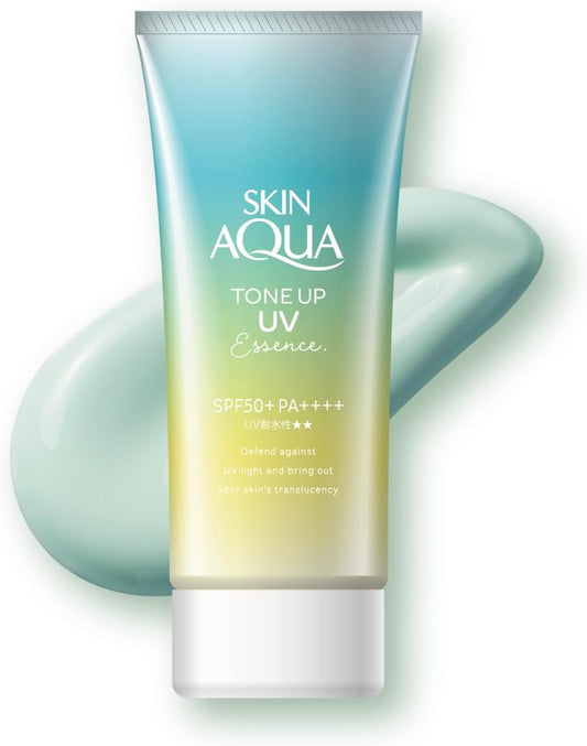 Skin Aqua Tone Up UV Essence Sunscreen, Mint , 2.8 oz (80 g) - SPF50+/PA++++