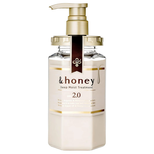 &honey Deep Moist Hair Treatment Step 2.0  Pump- 15.7 fl oz (445ml)